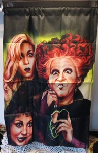 Hocus Pocus XL Burlap Wall Hanging - Garden Flag - Tapestry - Picture 1 of 5