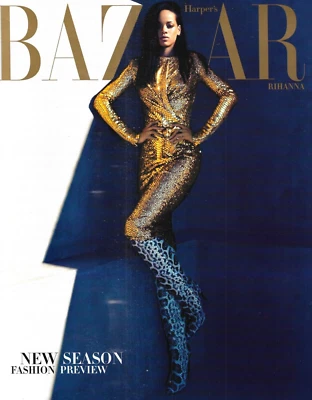Harper's Bazaar Magazine Rihanna Fashion Tamara and Petra Ecclestone 2012 - Imagem 1 de 4