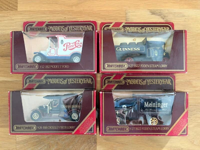 MATCHBOX modelos de antaño 4 modelos Y-12 Y-26 Y-27 embalaje original - Imagen 1 de 4