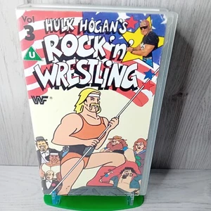 HULK HOGANS ROCK N WRESTLING VOL 3 VHS - RARE RETRO VIDEO TAPE - Picture 1 of 4