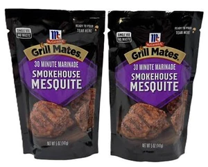 McCormick Grill Mates Smokehouse Mesquite- 30 Min. Marinade, 5 oz/2 CT, EXP01/27 - Picture 1 of 6