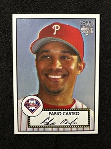 Fabio Castro #63 2006 Topps '52 novatos QTY Filis de Filadelfia - Imagen 1 de 2