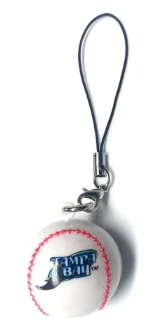 TAMPA BAY RAYS DANGLER 1" ROUND MINI BALL NEW LICENSED MLB CHARM ORNAMENT Cover
