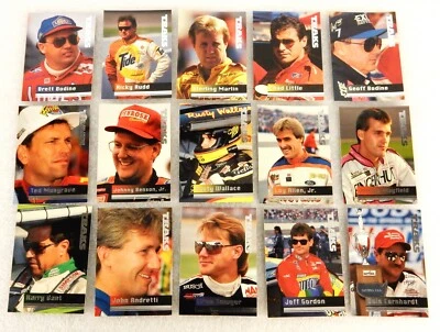 NASCAR Trading Cards, Lot of 15, TRAKS 1995, Excellent Condition, CRD-100 - Image 1 of 4