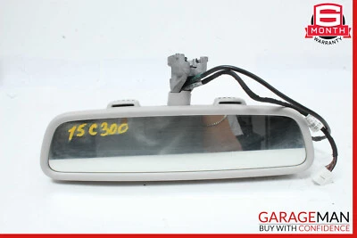 14-19 Mercedes W205 C300 GLC300 S550 Interior Rear View Mirror Gray OEM - Image 1 of 4