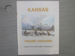 Kansas Prairie Chickens pub circa 1985 65pp Fish and Game booklet - Picture 1 of 4