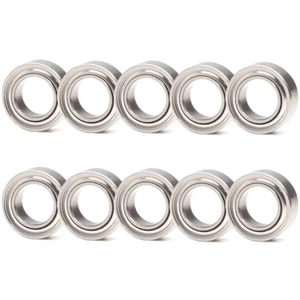 10 Pack 4X7X2.5 Metal Shielded ABEC-5 High Precision Miniature Ball Bearings L-7 - Picture 1 of 12
