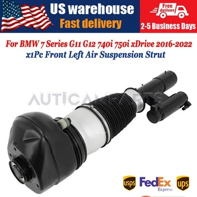 Front Left Air Suspension Strut For 16-22 BMW 7 Series G11 G12 740i 750i xDrive - Image 1 of 4
