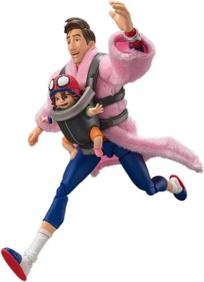 S.H.Figuarts Spider-Man: Through the Spider-verse Peter B.Parker & Mayday Parker Foto 1 de 4