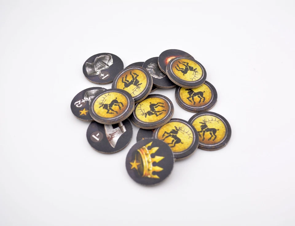 Juego de Tronos segunda edición juego piezas - orden fichas - Baratheon Foto 1 de 1