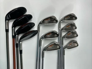 Ping G10 Black Dot Iron Set 6-9, SW, W, U with 18°, 21°, 24°, 28° 11 Clubs LH - Picture 1 of 24