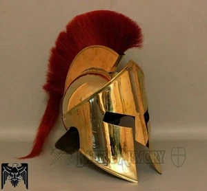 Helm Spartaner 300 Mittelalter König Leonidas Film Rüstung Römer Replik Griechisch Geschenk - Bild 1 von 6