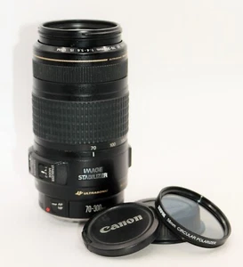 Canon EF 70-300mm f/4-5.6 IS USM Telephoto Zoom Lens – Sharp, Image Stabilized - Picture 1 of 23