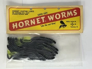 Esche vermi personalizzate calabrone gelatina pesca vintage 20 pezzi - Foto 1 di 7