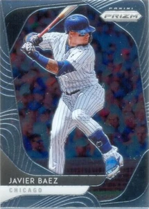 2020 Panini Prizm Baseball White Wave card 180 - Javier Baez - Chicago - Picture 1 of 2