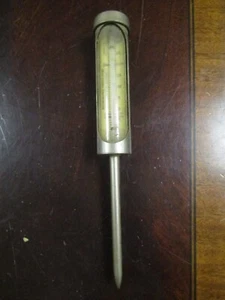 Vintage Morton Salt curing thermometer - Picture 1 of 3
