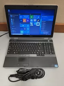 Dell Latitude E6530 15.6" Core i7-3520M @ 2.90GHz 6GB RAM 500GB HDD WIFI WIN 10 - Picture 1 of 12