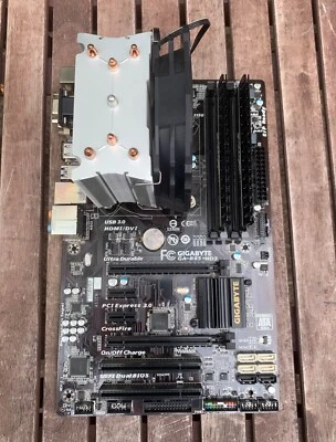 Gigabyte GA-B85-HD3 Mainboard ATX Sockel Intel 1150 i5 4460 8 GB RAM DDR3 - Bild 1 von 4