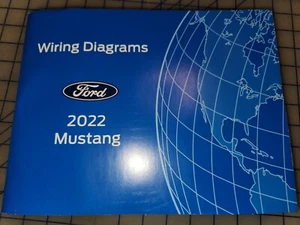 2022 Ford Mustang Wiring Diagrams Manual - Picture 1 of 1