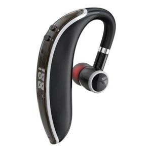 Wireless Bluetooth Earphone Sport Headphone Single Earpiece Noise Cancellation - Picture 1 of 12