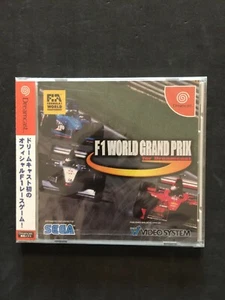 F1 WORLD GRAND PRIX SEGA DREAMCAST JAP NUOVO SIGILLATO - Imagen 1 de 6