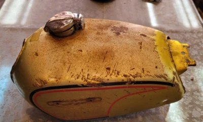 Vintage OEM Honda CL350 Scrambler tanque de combustível gasolina reservatório CL 350 - Imagem 1 de 4