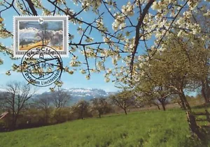 Liechtenstein Maximum Card FDC Art, Paintings Zayix Stamps 1224A0023 - Picture 1 of 2
