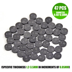 Valve Shims Pad Complete Kit 10mm 9.48mm 8.85mm 7.48mm Universal Engine Parts - Picture 1 of 12