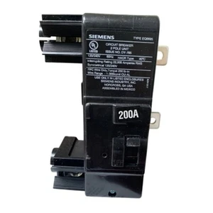 Nuevo Disyuntor Siemens 200A 2 Polos 120/240V Tipo 8695 en Caja Original - Imagen 1 de 3