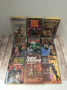 Keith Laumer Retief 9 Vintage Paperbacks Envoy Baen Timescape Books - Picture 1 of 14