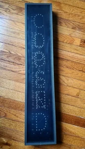 OPEN/CLOSED LED Direct-OUTDOOR Signal-Tech 5747 Vertical 34" View Wired Sign - Picture 1 of 9