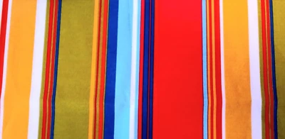 2012 Richloom Solarium Covert FIESTA STRIPE Fabric Indoor Outdoor - Image 1 of 4