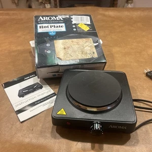 Aroma Housewares AHP-303 Einzelkochplatte, Metall, schwarz - Bild 1 von 7