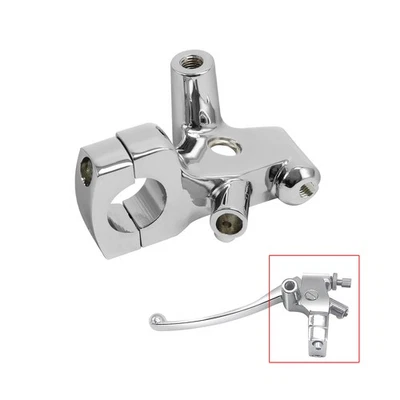 Soporte de palanca de embrague de manillar de 1" apto para Honda Shadow 600 VT750 Foto 1 de 4