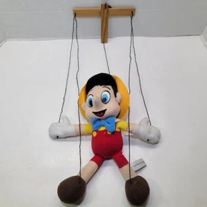 Vintage Disney Pinocchio Marionette Puppet Plush 17" Sega 1995 Tokyo Resort Rare - Picture 1 of 15