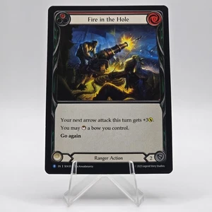 Fire in the Hole - High Seas SEA101 Rare - NM / Mint  Flesh and Blood Single - Picture 1 of 3