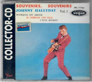 JOHNNY HALLYDAY Souvenirs Souvenirs 1960 Collector CD Vogue Volume 2 Neu Sealed - Bild 1 von 2