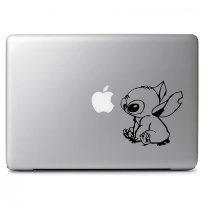 Apple Macbook Air Pro Laptop 13 15 Cute Funny Disney Decal Sticker Transfer - Image 1 of 2