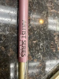 ARTIST SERIES Flat Gel Brush  #6 Brand New - Picture 1 of 4