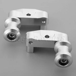 1 Pair CNC Aluminum Swingarm Spool Adapters Mounts Bracket for Honda CBR 250 R - Picture 1 of 6