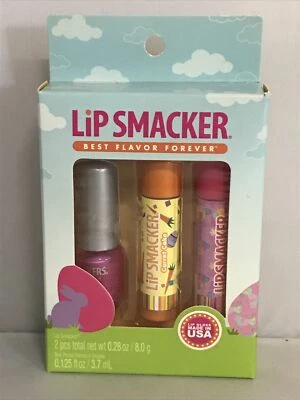 Lip Smacker Spring Beauty Lip & Nail Collection 3 Pieces - Image 1 of 2