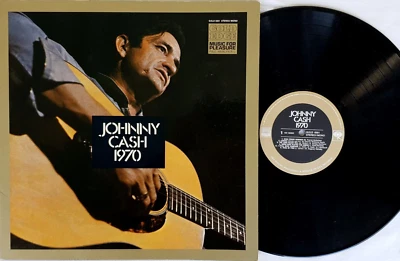 Johnny Cash – 1970 Vinyl LP 1970 Music For Pleasure Australia – GOLD 0001 - Image 1 of 3