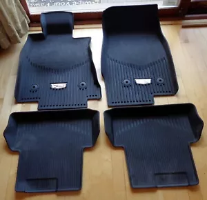 CADILLAC Set of 4 Rubber Floor Mats 1999 - Picture 1 of 9