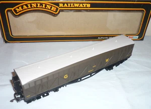MAINLINE OO GAUGE GWR BOGIE PARCELS VAN SIPHON H 1437 54308 BOXED - Picture 1 of 2