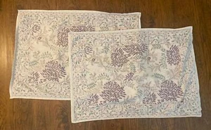 Elegant Ralph Lauren Floral Cotton Pillowcases - Set of 2 - Imagen 1 de 4