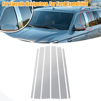Cubierta de moldura de postes de pilar astilla para Lincoln Navigator/Ford Expedition 1997-2017 Foto 1 de 4