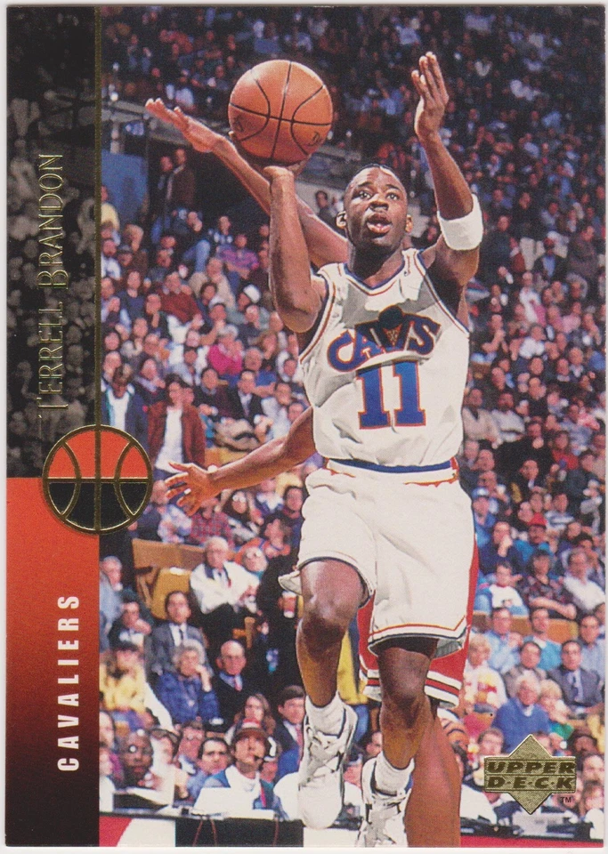 1994-95 Upper Deck #41 Terrell Brandon Cleveland Cavaliers Basketball Card - Image 1 of 1
