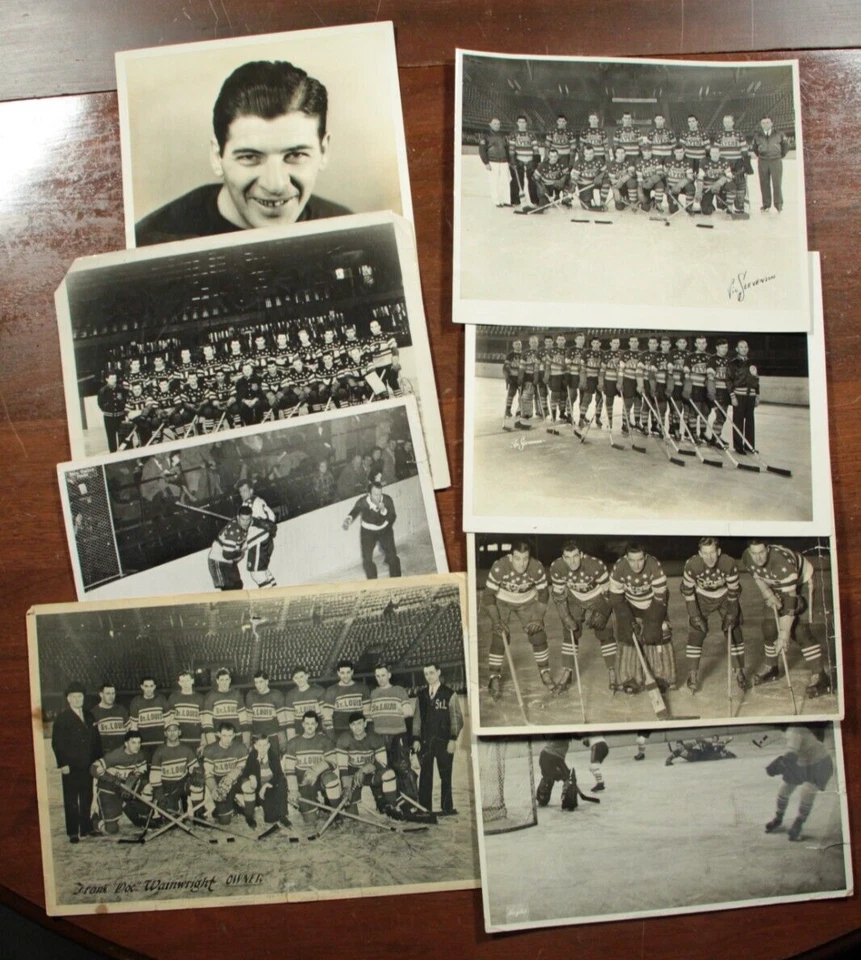 St. Louis Flyers Photo Lot AHA AHL Minor League Hockey Vintage Photograph Arena - Image 1 of 4