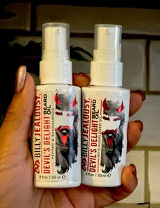 2x Billy Jealousy Devil's Delight Beard Oil, 2 Fl Oz Each - Picture 1 of 1