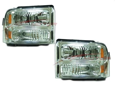 Faro conductor y pasajero Super Duty para Ford F-250 350 450 550 2005-2007 Foto 1 de 3